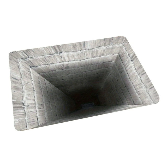 Visual Trap Mud Door Mat Easy Care Water Absorbent Entrance Rug For Bathroom And Kitchen Bohemian Throw Blanket 8x10 Area Rugs for Living Room Biggest Blanket in The World Soft Lightweight Blanket