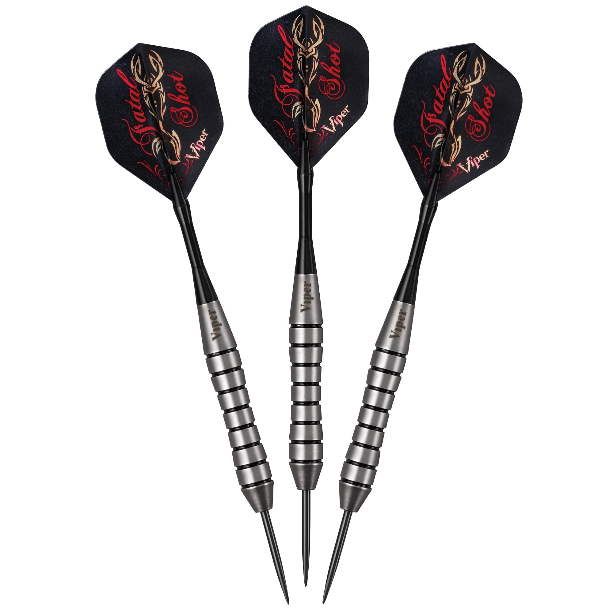 Viper Underground Fatal Shot Steel Tip Dart Set, 24 Grams