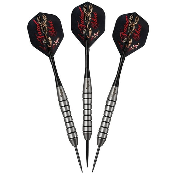 Viper Underground Fatal Shot Steel Tip Dart Set, 24 Grams