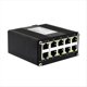 thumbnail image 1 of Miniconmutador Industrial Ethernet Gigabit PoE de 10 Puertos, Conmutador Industrial Ethernet 10/100/1000 Mbps, RJ45, Carril DIN, IP40, 1 of 5