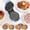 Blue, variant on Mini Waffle Maker - Mini Machine For Creative Homemade Snacks, Favorite Gifts, Printed Designs (donuts, Hearts, Circles, Round Waffles), Non Stick Ironing, Red, Blue, Black