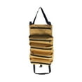 thumbnail image 3 of koolsoo Electrician Tool Bag Tool Roll up Bag Large Capacity Multiuse Thickened Storage Case Multi Pockets for Electricians Carpenter Khaki, 3 of 8