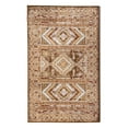 thumbnail image 1 of Furnish My Place Indoor Geometric Tribal Rug with Jute Backing - 5 ft. x 8 ft., Gold, Native American, Area Rug for Living Room, Bedroom, Hallway, 1 of 9