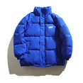 thumbnail image 4 of Chaqueta de invierno acolchada de algodón con cuello alto, chaqueta acolchada de algodón, ropa de pan, estudiantes de chaqueta gruesa acolchada de algodón, 4 of 5