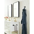thumbnail image 2 of Amerock Stature Matte Black 8 inch (203mm) Towel Bar, 2 of 7