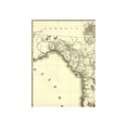 thumbnail image 4 of Historic War Map - Florida Second Seminole War - Stone 1839 - Vintage Wall Art, 4 of 4