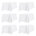 thumbnail image 1 of Mantel PureFit, 6 unidades, color blanco, 152 x 260 cm, poliéster, 1 of 8