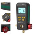 thumbnail image 4 of Digital Manifold Guage, Plastic LCD Backlight Vacuum Tester A/C Digital Manifold Meter  For Air Conditioner, 4 of 8
