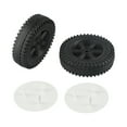 thumbnail image 1 of 2 Pcs/ensemble Roues de Gril Pièces de Rechange 170/177mm 7 Pouces Roue de Gril BBQ Grils de Barbecue Accessoires de Cuisine et de Jardin Plastique, 1 of 8
