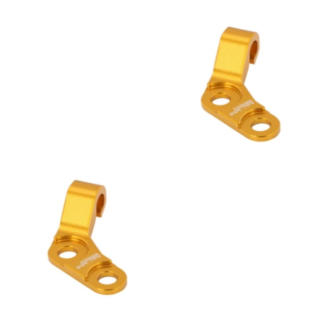 Baohd Easy To Install Motorcycle Fixed Rack For Clutches Durable And Gorgeous Gorgeous And Cool Colors Alloy Clutches Cable Gold 2Set