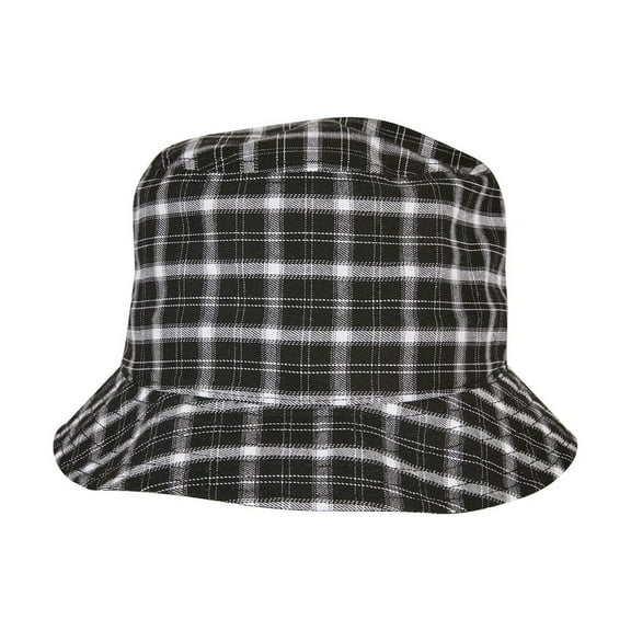 Flexfit Adult Checked Bucket Hat