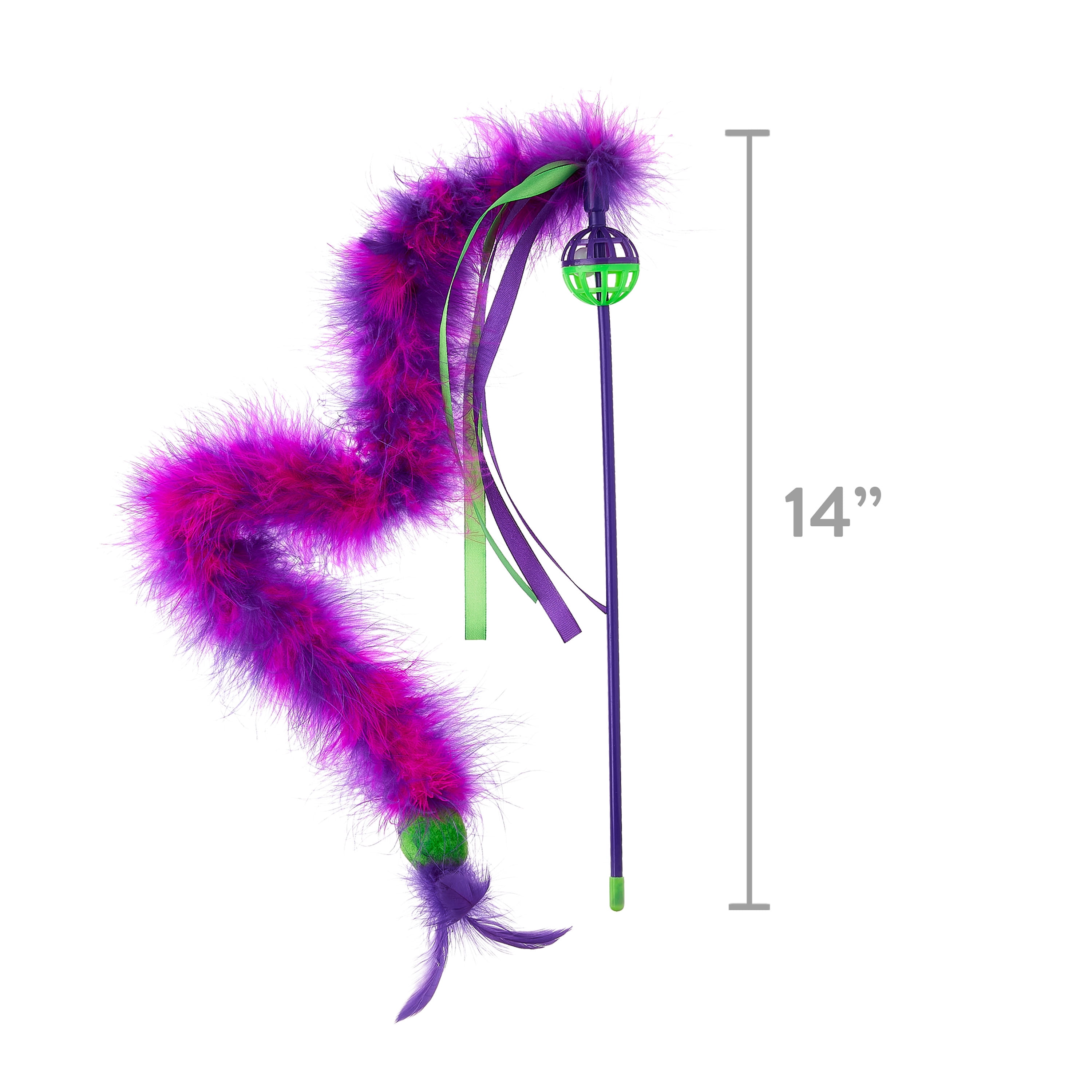 Vibrant Life Feather Wand Cat Toy 