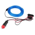 thumbnail image 1 of Interior Car LED Strip Lights,LED  Cold Light,DC 12V Car Panel Neon Lamp Strip Blue Cold LED Light Interior  Light Trim, 1 of 8