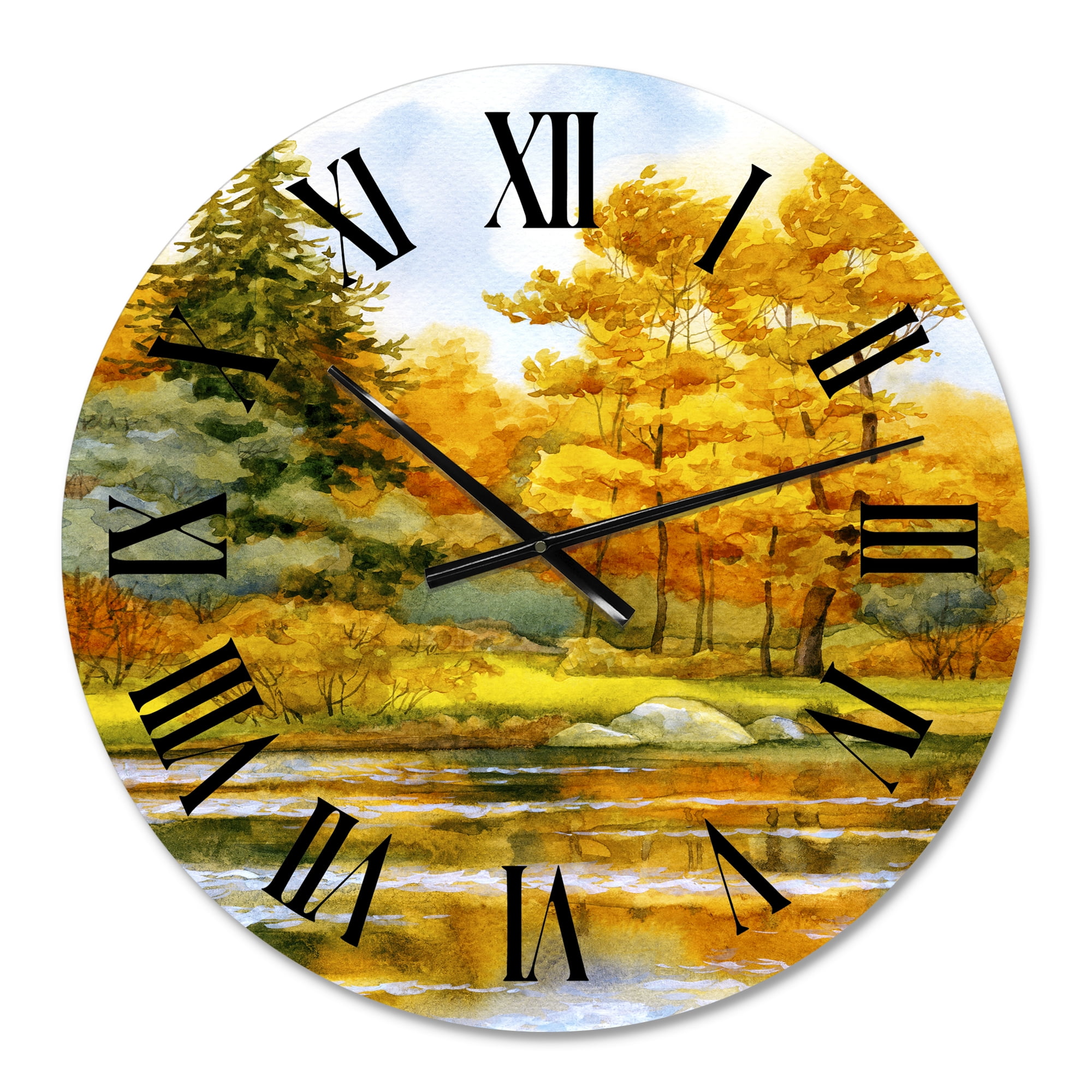 Designart 1 in Quartz Wall Clock