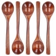 thumbnail image 3 of Soup Spoon, Workmanship Is Fine No Peculiar Smell Long Handle Spoon Durable With 5pcs For Home, 3 of 8