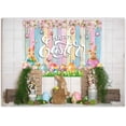 thumbnail image 4 of 8x6FT Easter Backdrop Spring Easter Photography Backdrop Colorful Wooden Board Easter Eggs Rabbit Flowers Background for Newborns Baby Showers Kids Birthday Party Supplies, 4 of 7