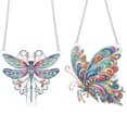 thumbnail image 1 of 5D DIY Diamond Art 2 Piezas PET Animal Forma Especial para Principiantes, 1 of 7