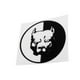 thumbnail image 5 of Calcomanías de advertencia Macarena 5 unidades 12 cm x 12 cm Negro, 5 of 8