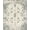 Cream Blue Beige, Pattern 18, variant on Design&I 8'x10' Washable Area Rug Extra Large Skid-Resistant Low Profile Neutral Vintage Medallion With Distressed Floral Scroll And Border for Living Room, Family