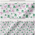 thumbnail image 2 of Soimoi Cotton Cambric Fabric Floral & Frog Cartoon Fabric Prints by Yard 56 Inch Wide, 2 of 7