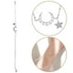 thumbnail image 2 of de cadena con eslabones de estrella y para ella, , 16 cm + 5 cm, accesorio delicado Plata Zulema Pulsera Estrella Luna, 2 of 8