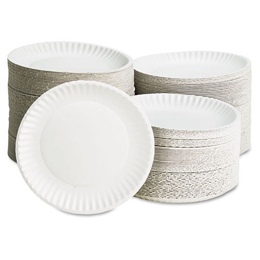 AJM Packaging Corporation 6 Inch Paper Plates, 1000 ct