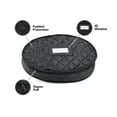 thumbnail image 3 of Covermates Keepsakes - Serveware Storage - Padded Protection - ID Window - Stain Resistant - Machine Washable - China Storage, Black, 3 of 6