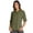 Olive Green, variant on liyiyiyia Womens Long Sleeve UPF Sun Protection Shirts Outdoor Quick Dry Safari Fishing Hiking Travel Button Shirts