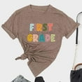 thumbnail image 1 of Liquidation d'Économies! BEFOKA T-Shirt pour Femmes Grande Taille, Blouse Décontractée d'Été pour Femmes, Haut Décontracté à la Mode pour Dames, Chandail Imprimé à Col Rond à Manches Courtes, 1 of 4