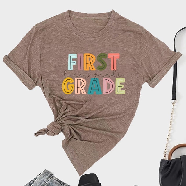 Liquidation d'Économies! BEFOKA T-Shirt pour Femmes Grande Taille, Blouse Décontractée d'Été pour Femmes, Haut Décontracté à la Mode pour Dames, Chandail Imprimé à Col Rond à Manches Courtes