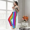 thumbnail image 6 of Rainbow Glitter Women'S Pajama Pants Drawstring Pj Bottoms Pants With Pockets Large, 6 of 6