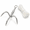 Big Grappling Hook, variant on Big Grappling Hook Stainless Steel 3-Claw Fishing Gaff with 50 FT Rope