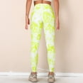 thumbnail image 4 of Annhoo Yoga Leggings for Women Trendy Tie Dye High Waisted Sports Pants Casual Running Activewear, 4 of 9