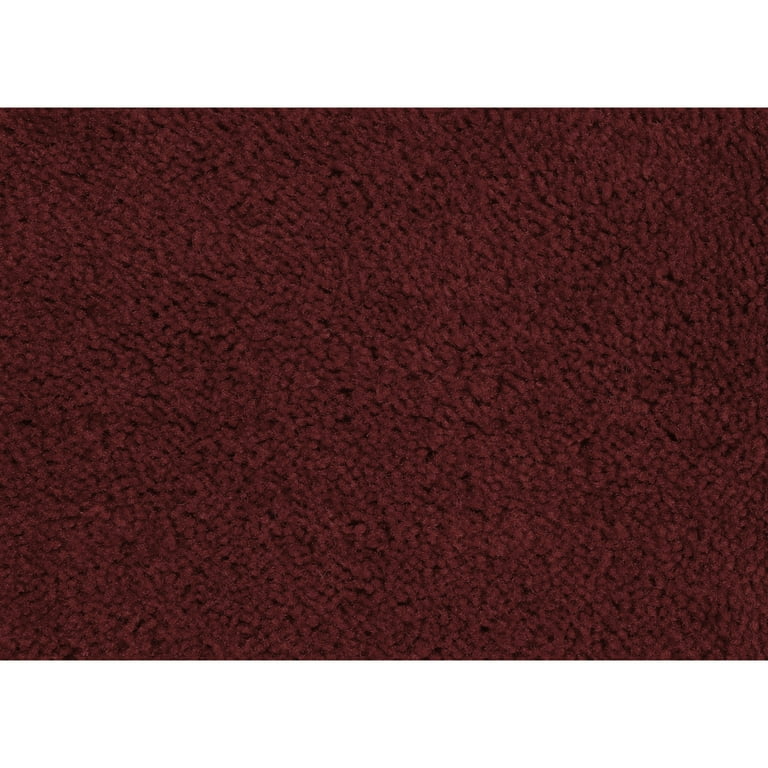 Garland Rug Traditional 4-Piece Bathroom Rug Set Chocolate