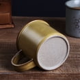 thumbnail image 4 of Maple Leaf Pattern Mug Stoneware Frosted Household Coffee Cup with Handle, 4 of 6