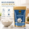 thumbnail image 2 of Spice Magic White Alum Crystal Rock, 7 oz (200 g) | 100% Natural | Traditionally Used for Odor Control, Grooming & Household Uses, 2 of 8