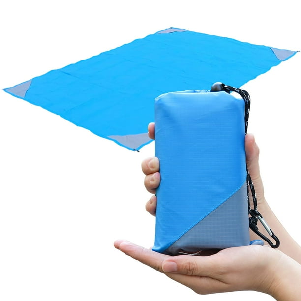 Manta Orga'Neat Pocket Picnic de 140 x 200 cm, resistente al agua y a la arena