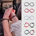 thumbnail image 2 of 2 uds. Amante pareja imán atraer pulsera creativa amistad de acero inoxidable para hombres mujeres encanto pulsera joyería amante regalo Gao Jinjia LED, 2 of 2