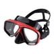 thumbnail image 3 of Máscara de buceo, equipo de snorkel, equipo de rendimiento a prueba de fugas, gafas de natación, máscara de buceo para buceo subacuático. Rojo negro, 3 of 8