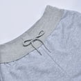 thumbnail image 5 of Sngxgn Soft Comfy Activewear Lounge Shorts with Pockets and Drawstring for Women(Grey,L), 5 of 9