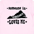 thumbnail image 4 of Inktastic Virginia Vacation Someone Loves Me Boys or Girls Baby T-Shirt, 4 of 5