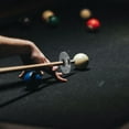 thumbnail image 2 of KONTONTY 1Pcs Billiard Cue Rack Billiard Enthusiasts Portable Storage Transparent Acrylic 2.2x2.2x0.6in, 2 of 8