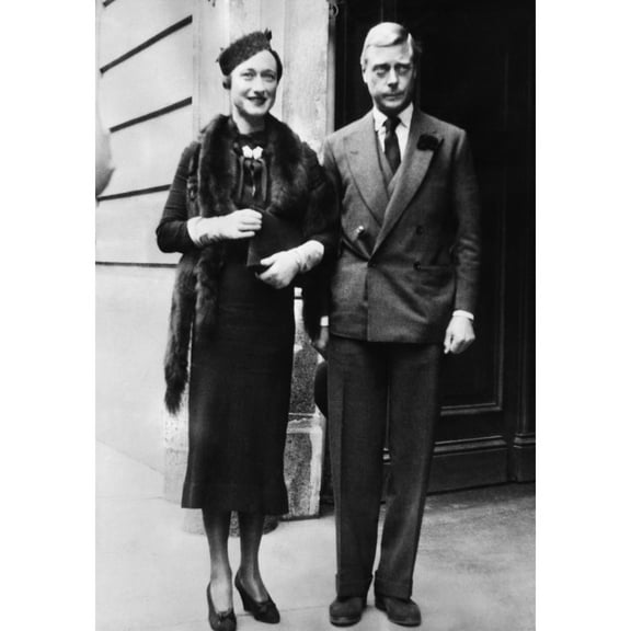Duchess Of Windsor Wallis Simpson And Prince Edward History (24 x 36)