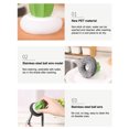 thumbnail image 3 of Plastic Pot Palm Cleaning Brush Reusable Washable Oilproof Material: The pot Anti-rust Handheld Kitchen Plate Tray Brushes White PET, 3 of 9