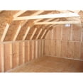thumbnail image 2 of Little Cottage 16 x 12 ft. Classic Wood Gambrel Barn Panelized Storage Shed, 2 of 2