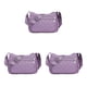 thumbnail image 4 of Bolso bandolera de poliéster Sonducket gran capacidad premium violeta claro, 4 of 6