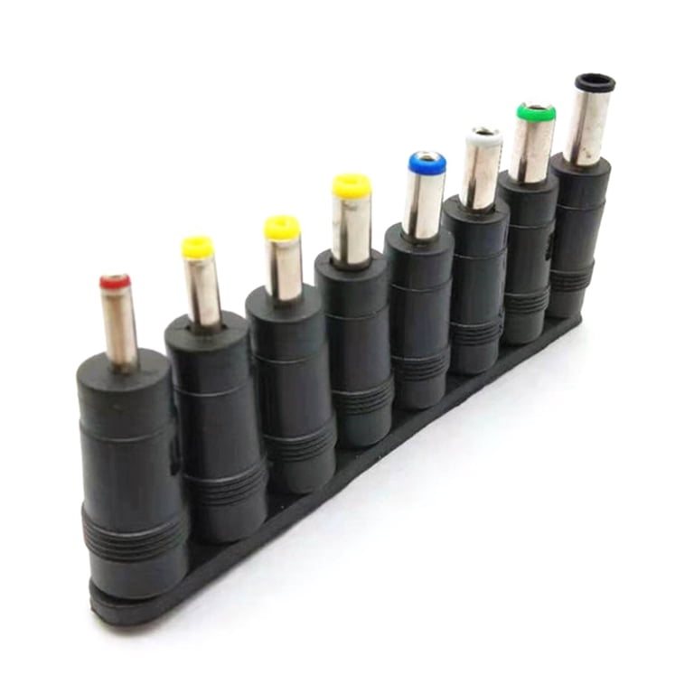 5x 8 In 1 Power Jack Universal DC Socket 5.5 x 2.1mm To Plug Connector Converter 5x 8 In 1 Power Jack Universal DC Socket 5.5 x 2.1mm To Plug Connector Converter