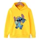 thumbnail image 2 of Sudadera con capucha con estampado de Disney Stitch Harajuku para niños de 2 a 14 años, moda urbana de otoño, jersey para niños y niñas, deportes al aire libre, 2 of 5