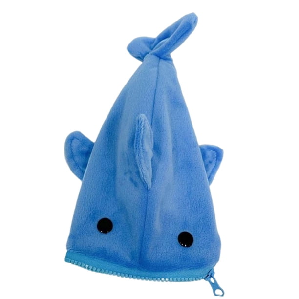 Estuche para lápices bonito, estuche suave para guardar lápices, portátil, bonito y organizado, regalo ideal. azul
