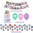 thumbnail image 2 of Suministros de Cumpleaños BTS YONGSHENG Globos Pancarta Adorno Pastel, 2 of 5